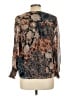 Sam and Jess 100% Polyester Brown Long Sleeve Blouse Size L (petite) - photo 2