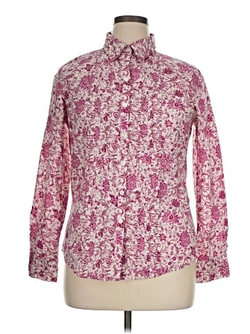 Charter Club Long Sleeve Button-Down Shirt (view 1)
