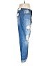 YMI 100% Cotton Graphic Blue Jeans Size 13 - photo 4