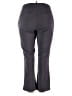 Alia Solid Gray Active Pants Size 20w - photo 2