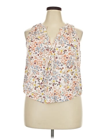 a.n.a. A New Approach Sleeveless Blouse (view 1)