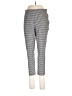 H&M Houndstooth Gray Casual Pants Size 12 - photo 1