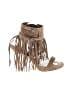 Leon Max 100% Leather Tan Sandals Size 8 - photo 1