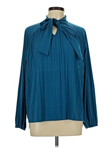 Cable & Gauge Long Sleeve Blouse (view 1)