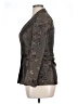 Zadig & Voltaire 100% Viscose Floral Gray Blazer Size 38 - photo 5