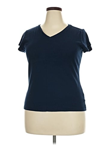 Liz Claiborne Short Sleeve T-Shirt (view 1)