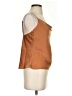 Elan 100% Polyester Brown Sleeveless Blouse Size S - photo 4