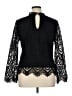 Ultra Pink Black Long Sleeve Turtleneck Size XL - photo 2