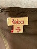 Reba Graphic Brown Casual Dress Size 8 - photo 7