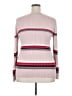 Liz Claiborne Stripes Pink Pullover Sweater Size XXL - photo 2