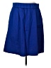 Talbots Solid Blue Casual Skirt Size L - photo 1