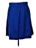 Talbots Solid Blue Casual Skirt Size L - photo 2