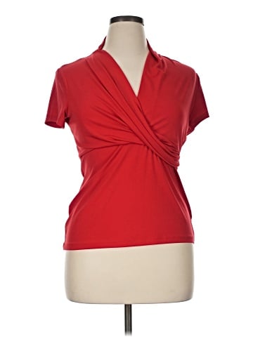 DKNY Short Sleeve Blouse (view 1)