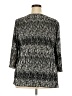 Essentials 100% Polyester Black Kimono Size 22 - photo 2
