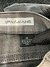 DKNY Jeans Metallic Silver Jeans Size 6 - photo 7