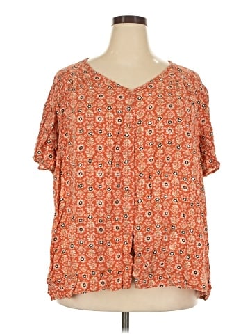Croft & Barrow Short Sleeve Blouse (view 1)