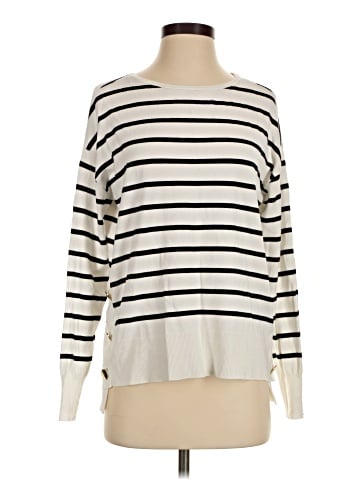 Marled Pullover Sweater (view 1)