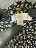 Chance Animal Print Gold Jumpsuit Size M - photo 4