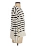 Marled Stripes Ivory Pullover Sweater Size S - photo 4