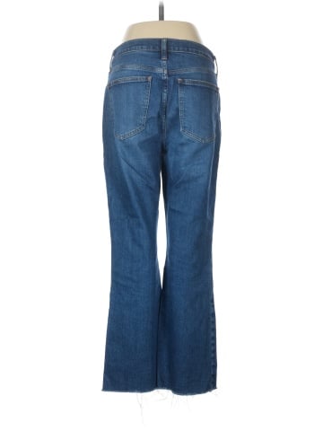 Madewell Kick Out Crop Jeans in Brinton Wash: Raw-Hem Edition (view 2)