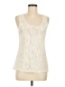 Vanity 100% Polyester Ivory Tank Top Size M - photo 1