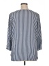 Van Heusen 100% Polyester Blue 3/4 Sleeve Blouse Size XL - photo 2