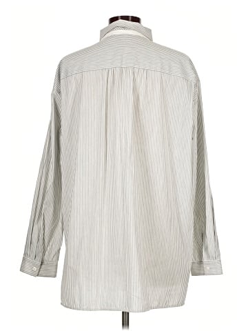 Lafayette 148 New York Long Sleeve Button-Down Shirt (view 2)