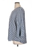 Van Heusen 100% Polyester Blue 3/4 Sleeve Blouse Size XL - photo 5