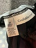 Croft & Barrow 100% Polyester Polka Dots Black Swimsuit Top Size 18 - photo 3