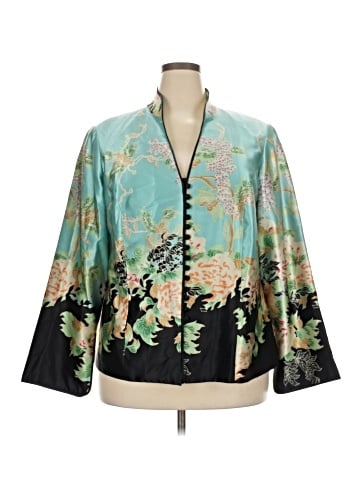 JS Collections Silk Blazer (view 1)
