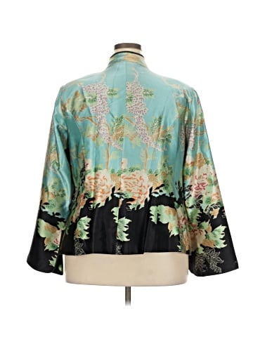 JS Collections Silk Blazer (view 2)