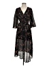 Everly 100% Polyester Floral Black Casual Dress Size S - photo 1