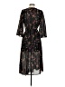 Everly 100% Polyester Floral Black Casual Dress Size S - photo 2
