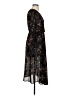 Everly 100% Polyester Floral Black Casual Dress Size S - photo 4