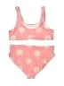 Old Navy Floral Pink Two Piece Swimsuit Size S (youth) - photo 2