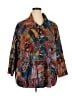 Ali Miles Print Red Jacket Size 3X - photo 1