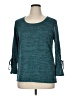 PASSPORTS Teal Pullover Sweater Size XL - photo 1