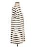 FOR DAYS 100% Cotton Ivory Short Sleeve Turtleneck Size S - photo 4
