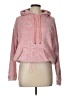No Boundaries 100% Polyester Hearts Pink Pullover Sweater Size 12 - 14 - photo 1