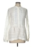 Maeve 100% Cotton White Long Sleeve Blouse Size 12 Petite - photo 1