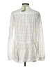 Maeve 100% Cotton White Long Sleeve Blouse Size 12 Petite - photo 2