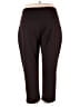 Studio Works Solid Brown Active Pants Size 2X - photo 2