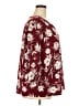 Echo Burgundy 3/4 Sleeve Blouse Size 3X - photo 4
