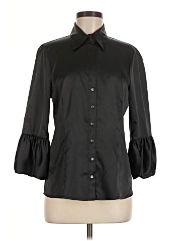BCBGMAXAZRIA 3/4 Sleeve Button-Down Shirt (view 1)