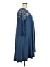 Nina Leonard Blue Casual Dress Size 2X - photo 4