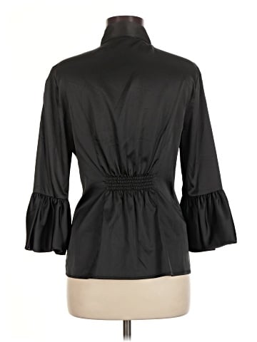 BCBGMAXAZRIA 3/4 Sleeve Button-Down Shirt (view 2)