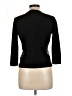 August Silk Black 3/4 Sleeve Top Size L - photo 2