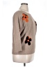 Aaeda Floral Brown Pullover Sweater Size XL - photo 4