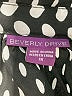 Beverly Drive 100% Polyester Polka Dots Silver 3/4 Sleeve Blouse Size 1X - photo 7