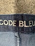 Code Bleu Blue Denim Shorts Size 24W - photo 3